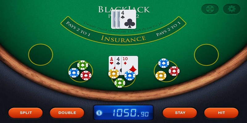 Cách tính điểm Blackjack online vẫn giữ nguyên so với bản truyền thống