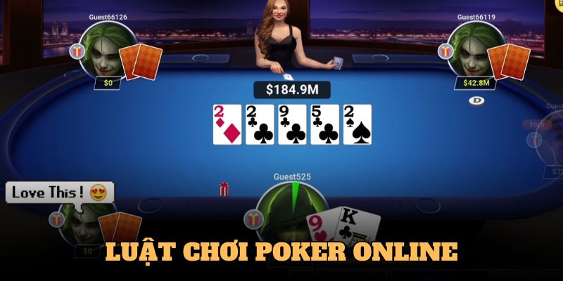 4 vòng khi tham gia poker online